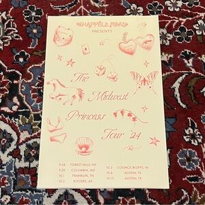 Midwest Princess Chappell Roan 2024 Tour Poster - Make me an offer!